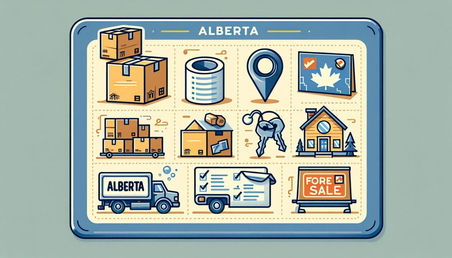 Moving Checklist Alberta