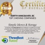 Simple Moves Storage - Best Movers North Vancouver