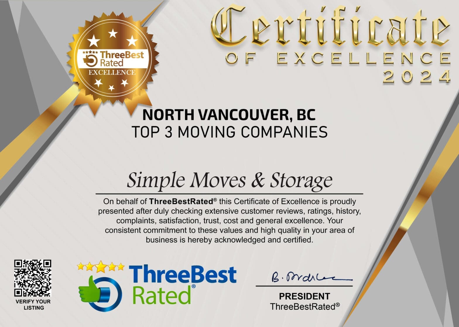 Simple Moves Storage - Best Movers North Vancouver